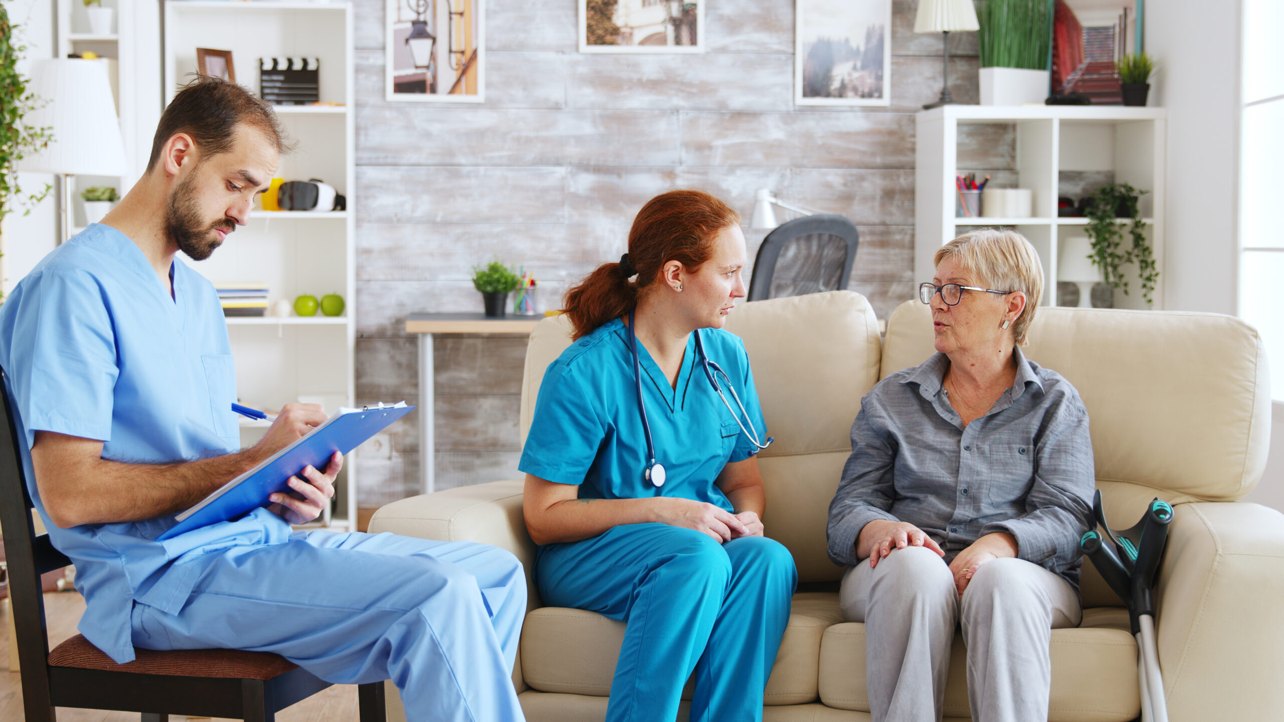 Compassionate Care Team with Senior